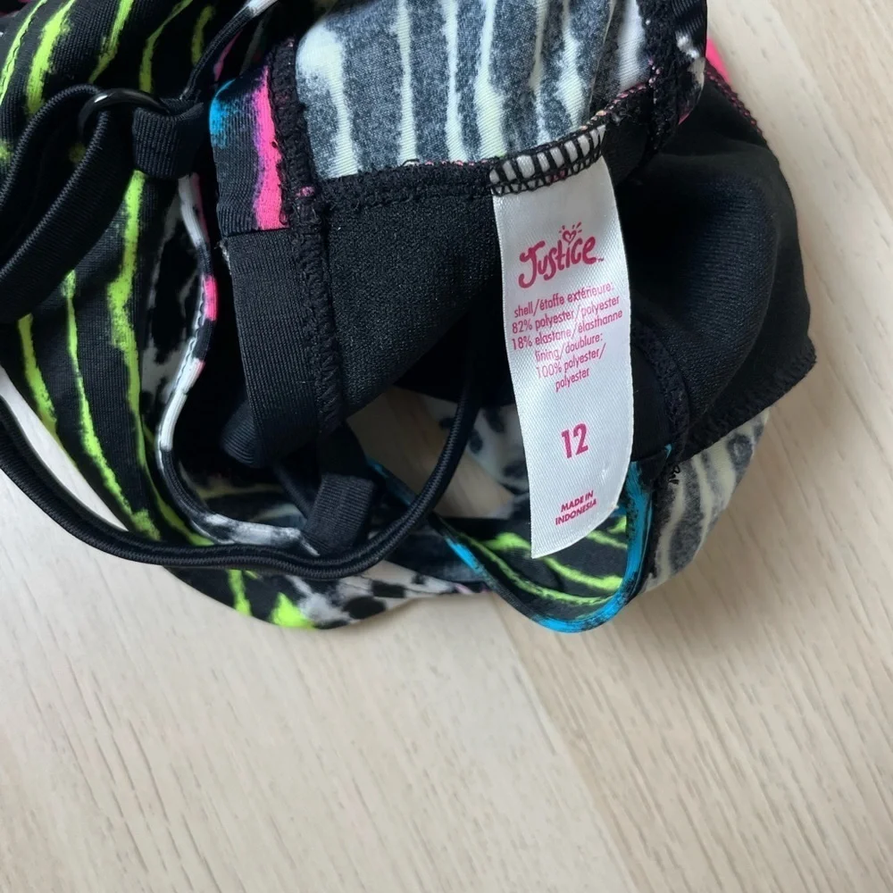Justice Girls Bikini Size 12